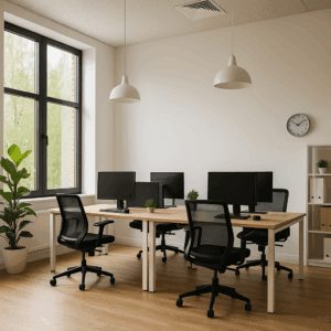 mobilier bureau non modulable espace fixe