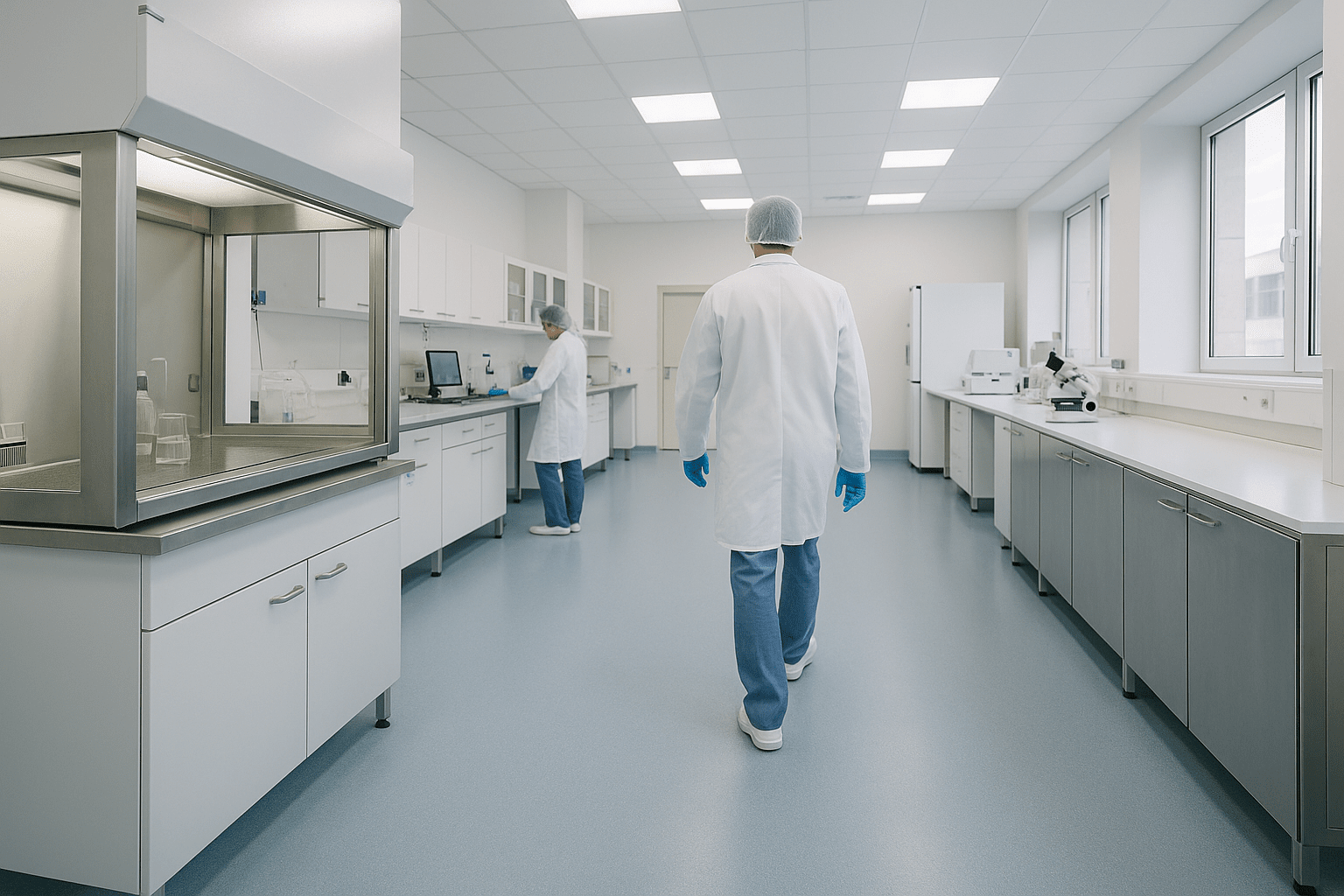 revetement sol laboratoire pharmaceutique